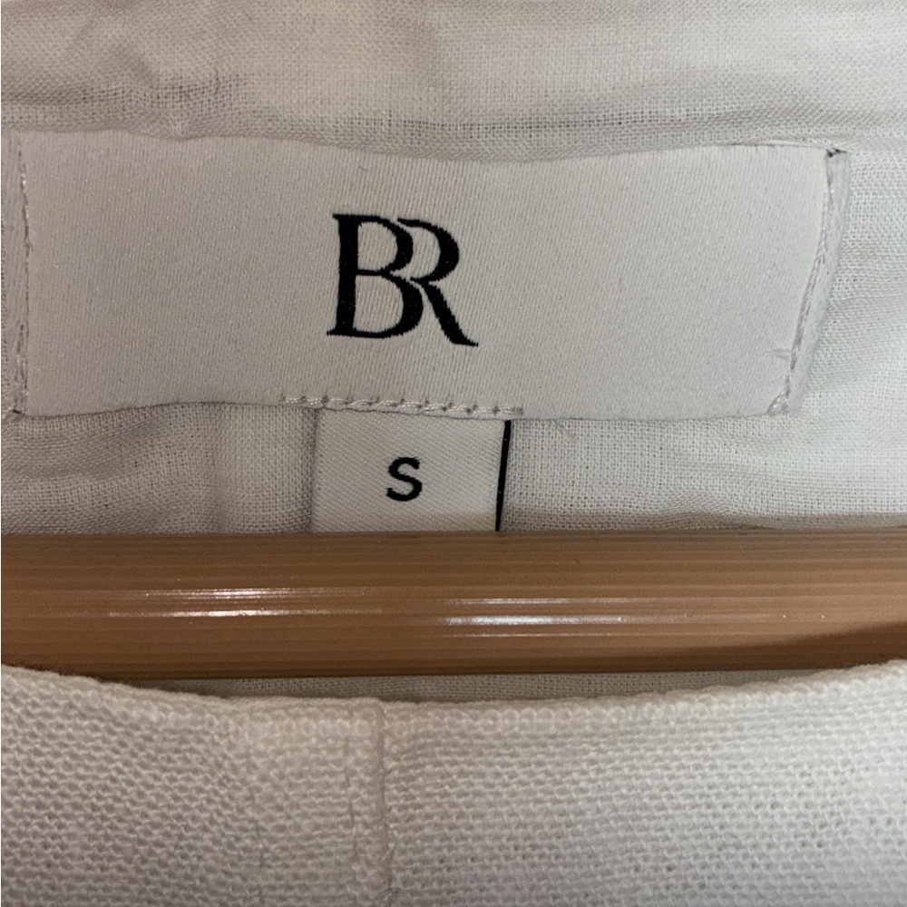 Banana Republic White Sleeveless Shift Dress - Picture 2 of 3